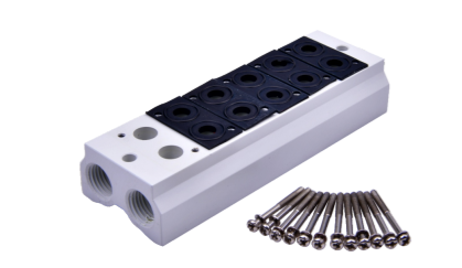 6TV200M1FT AIRTAC MANIFOLD, 6TV2 SERIES 1 STATIONS